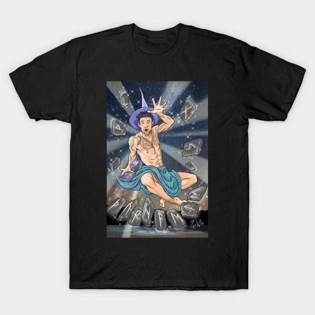 Witch Boys: Rune Caster T-Shirt by JoeBoy101